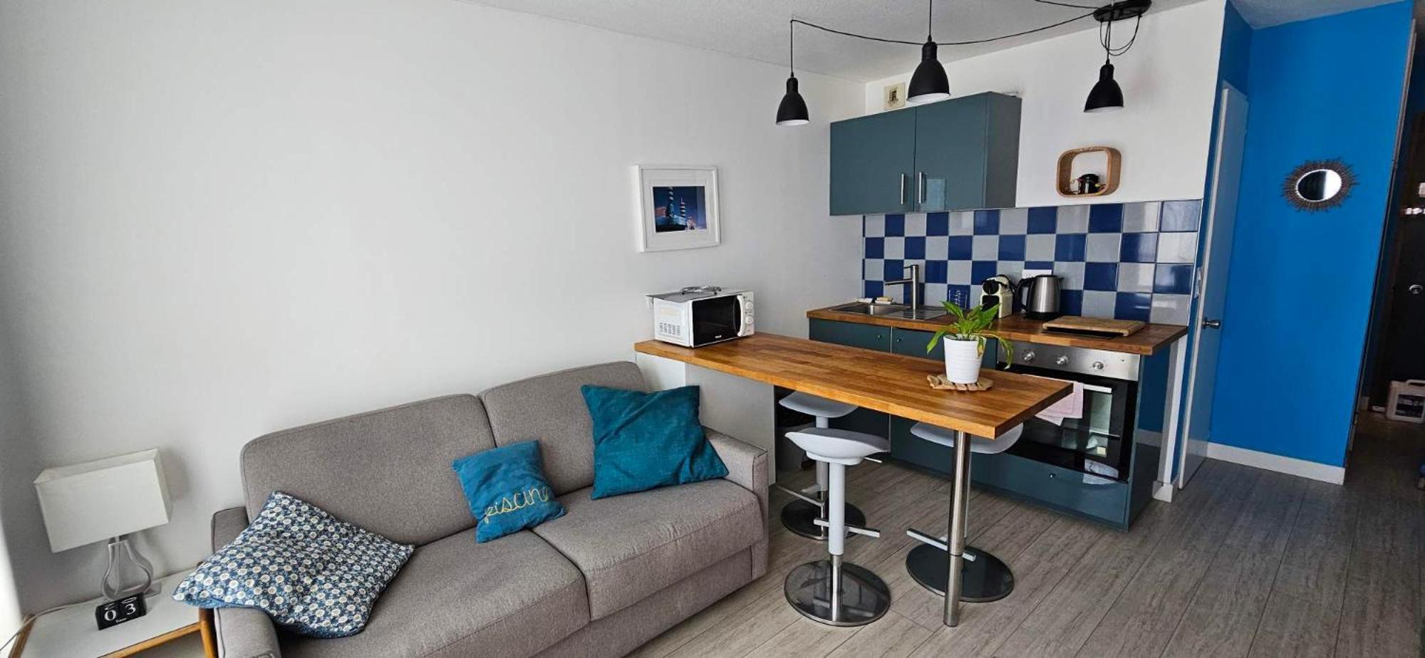 Studio Victoria Centre Grande Plage And Pool Биариц Екстериор снимка