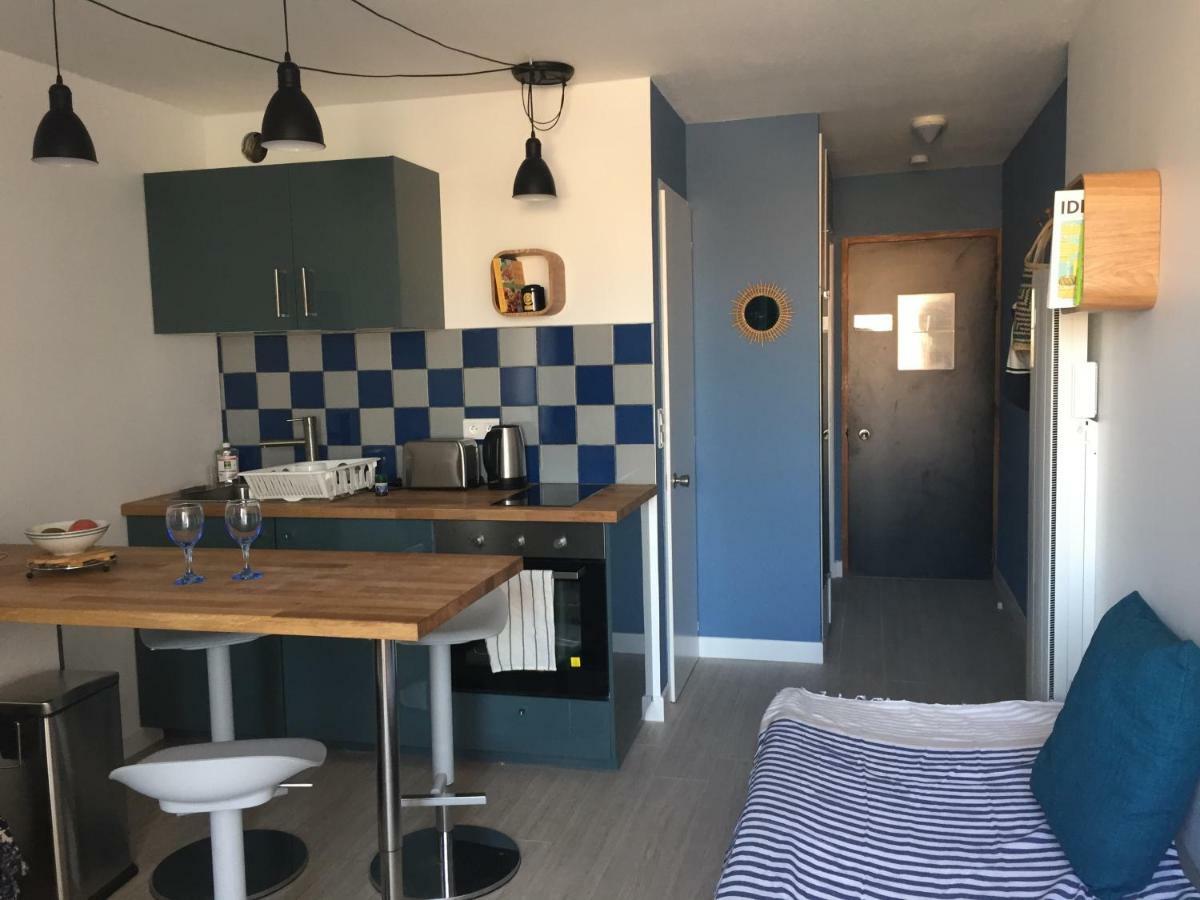 Studio Victoria Centre Grande Plage And Pool Биариц Екстериор снимка