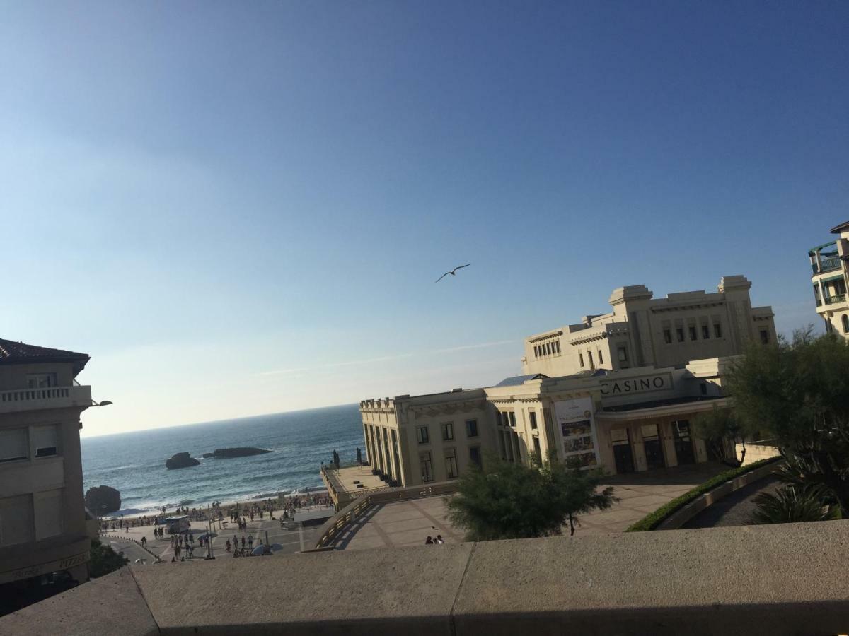 Studio Victoria Centre Grande Plage And Pool Биариц Екстериор снимка
